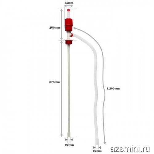 Насос ручной для дизельного топлива Petroll 801